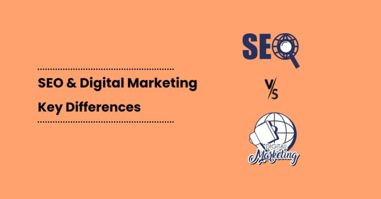 SEO and Digital Marketing differences