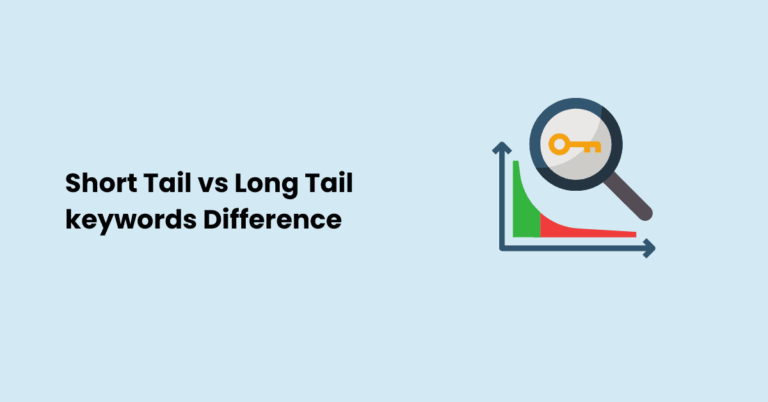 shart tail and long tail keywords difference