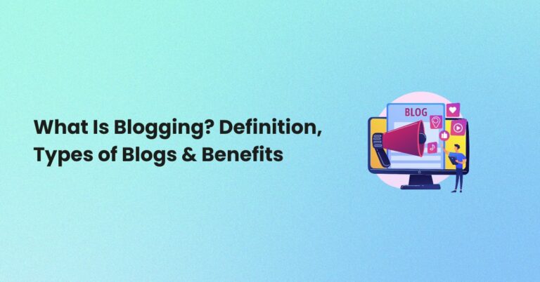 what is blogging visual representation