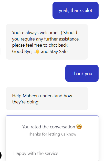 screenshot of cloudways chat support
