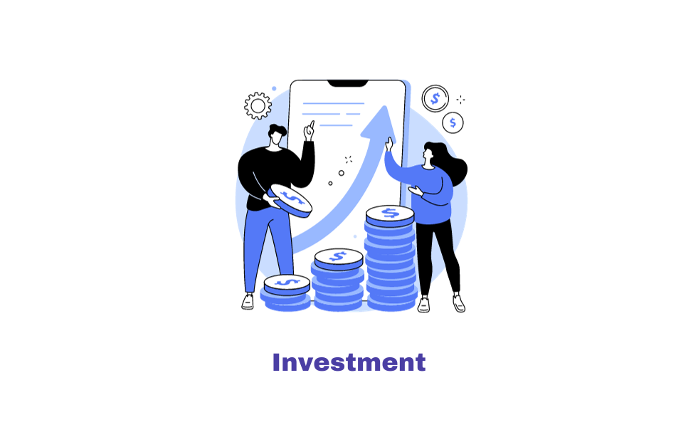 Investment in blogging vector illustration 